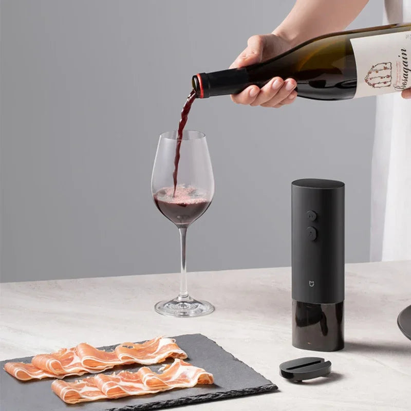 XIAOMI Mijia Electric Wine Bottle Opener Dry Battery Automatic Red Wine Bottle Cap Openers Kitchen Accessories Gadgets